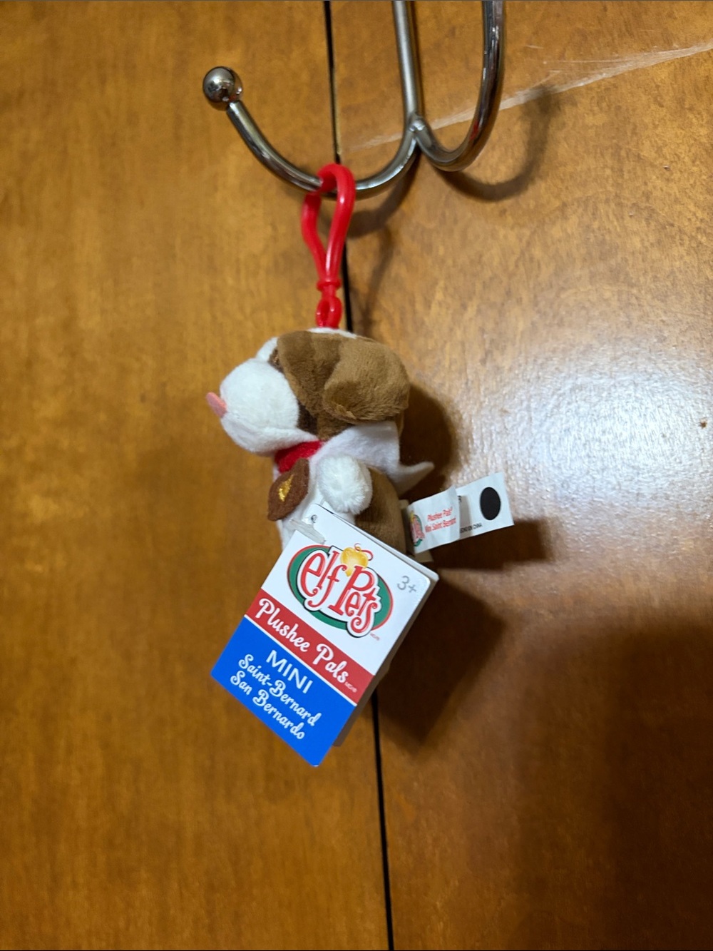 ELF PETS-Plushie Keychain Set - White, Red, Brown Dogs & Reindeer - Picture 6 of 13